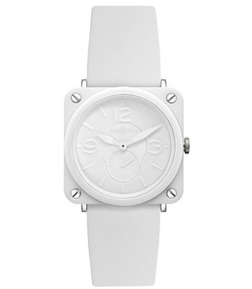 Bell & Ross Ceramic Quartz 39mm Ladies  Watch Replica BR S WHITE CERAMIC PHANTOM